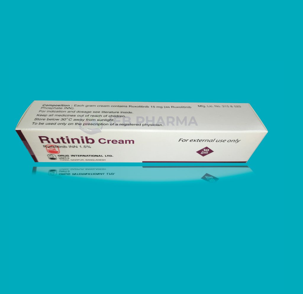 ruxolitinib cream used