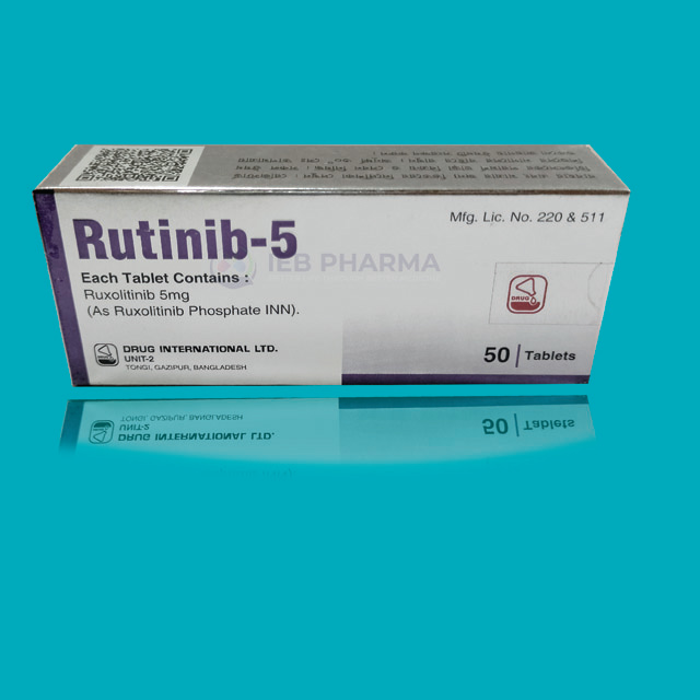 Rutinib 5mg (Ruxulitinib)